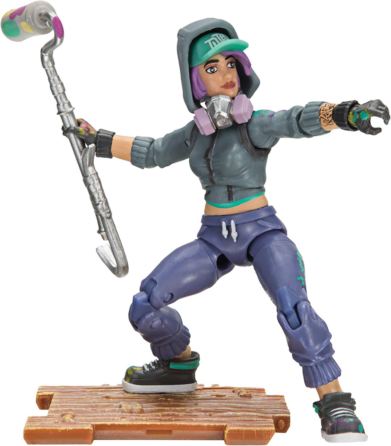 2018 Jazwares 3.75 inch Fortnite Figure - Teknique (Solo Mode)