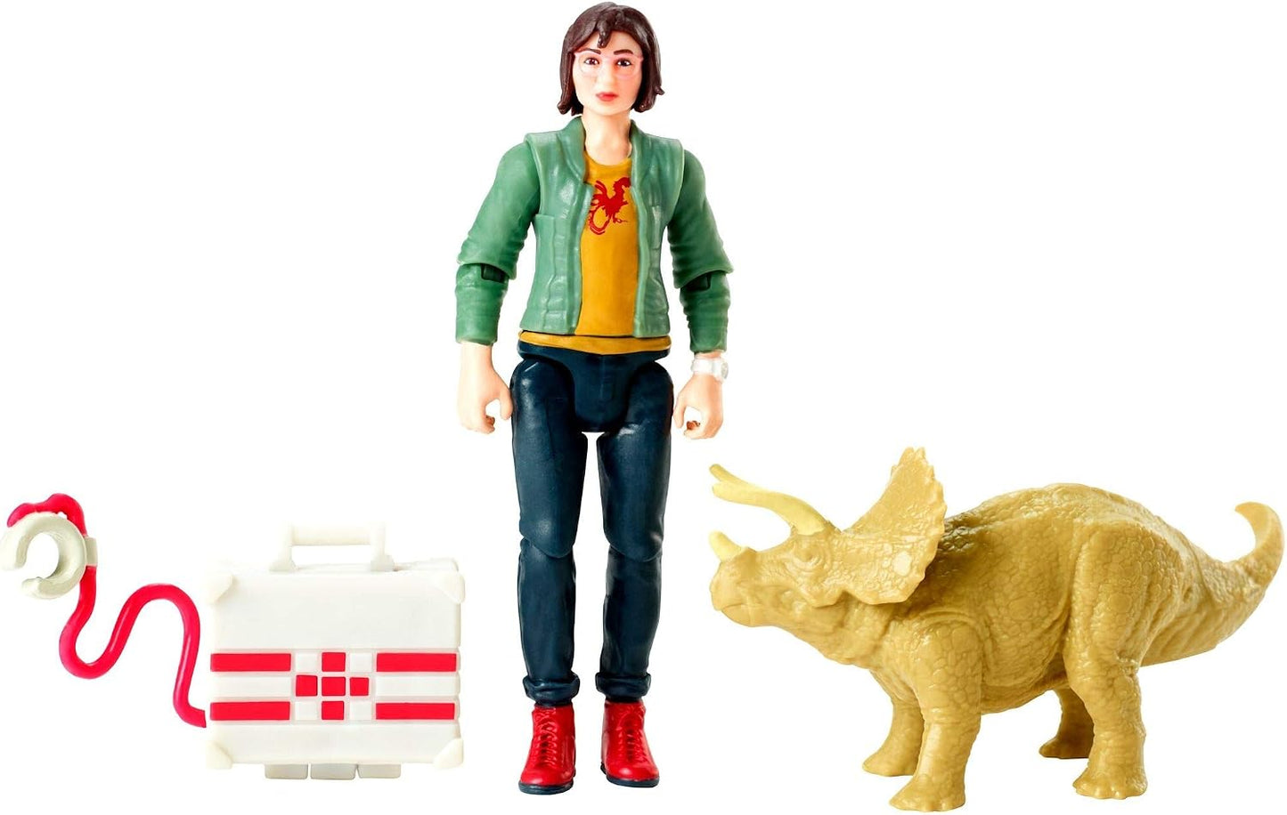 Jurassic World - Zia with baby Triceratops (2018)