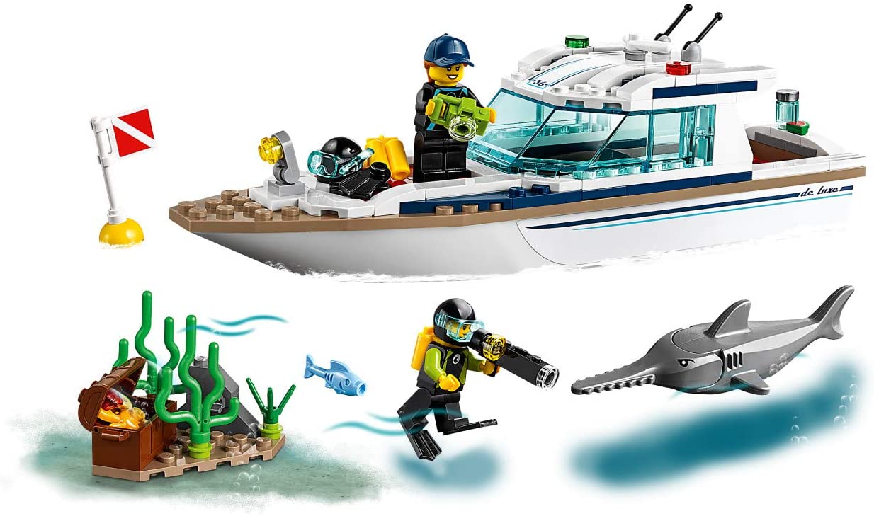 Lego City 60221 Diving Yacht