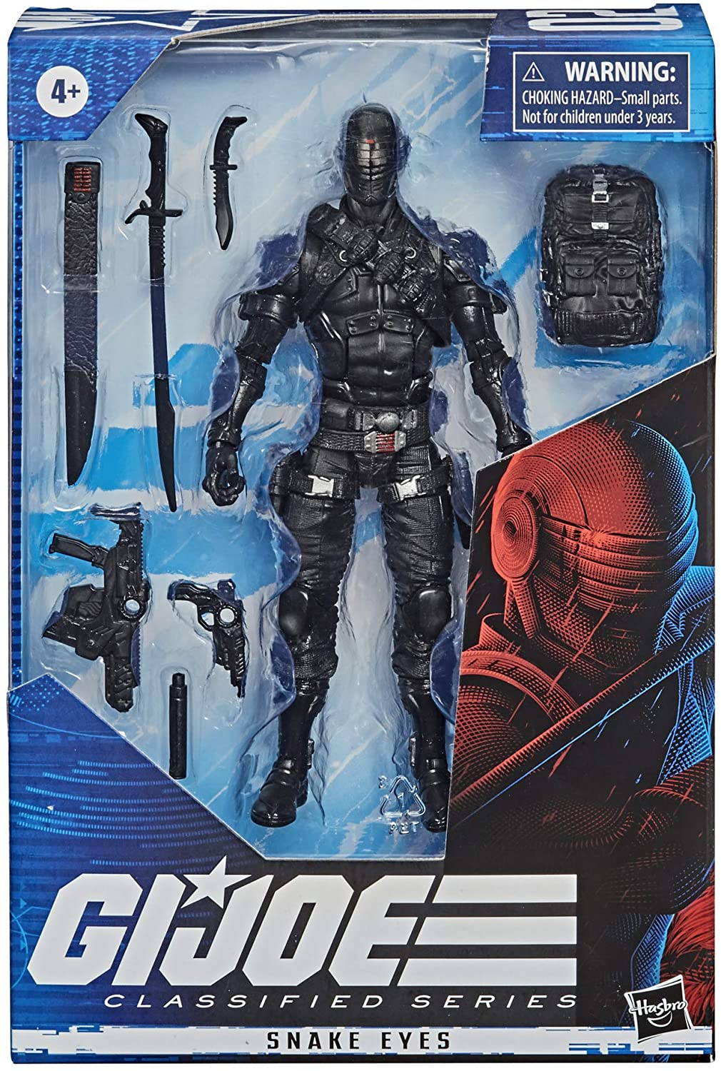 gi joe classified snake eyes figure