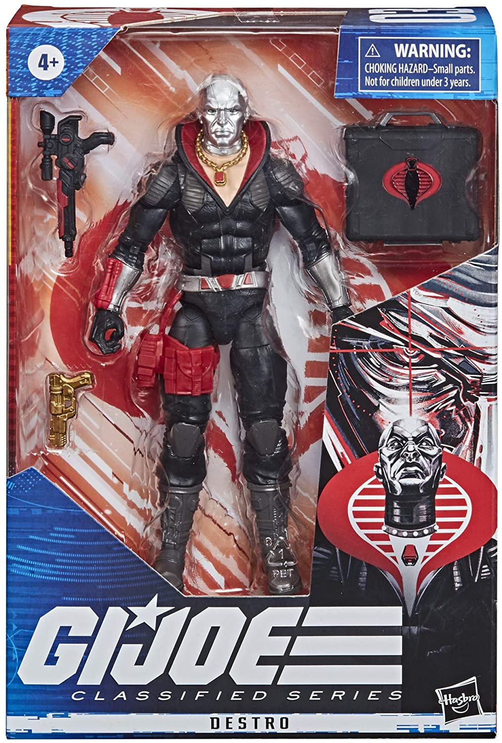 hasbro gi joe 1/12 action figure classified series cobra arms dealer destro