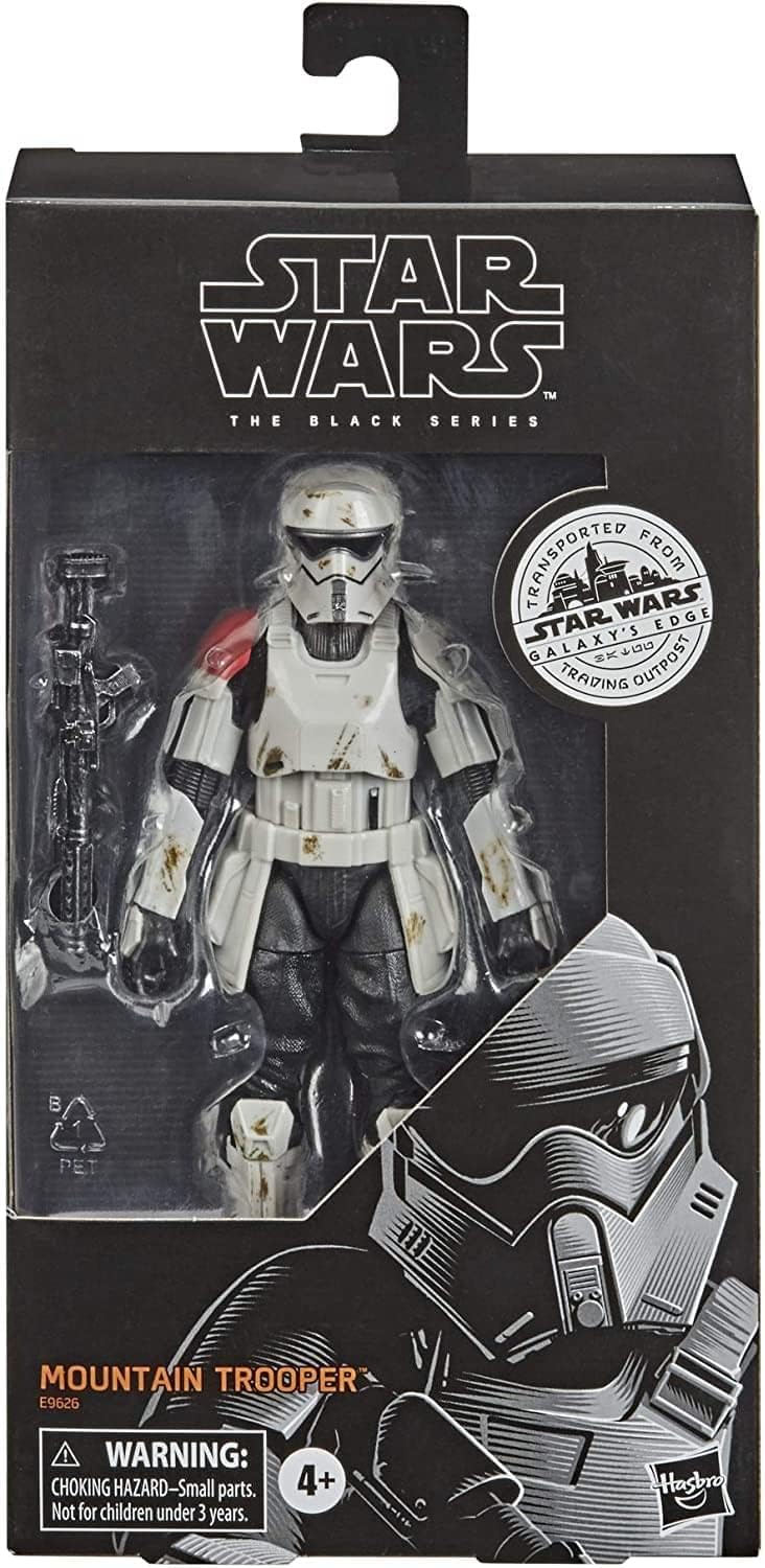 hasbro star wars the black series 1/12 mountain trooper 6 inch action figure galaxys edge trading post