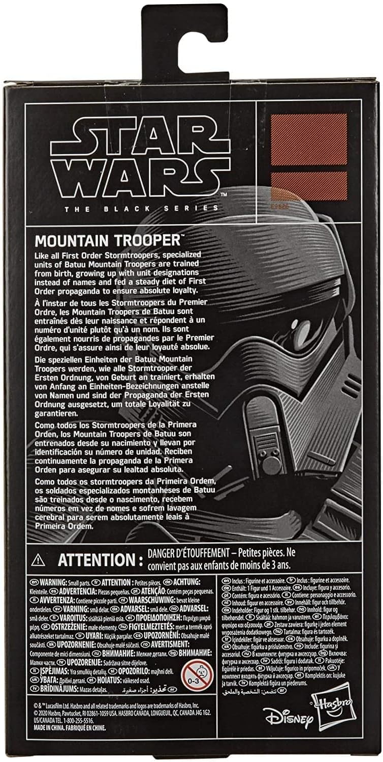 2020 Star Wars 1:12 Black Series - Mountain Trooper