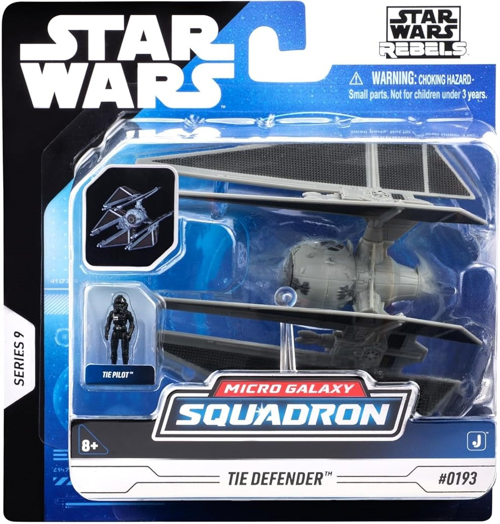 jazwares star wars micro galaxy squadron imperial tie defender rebels empire light armor classs series 9 