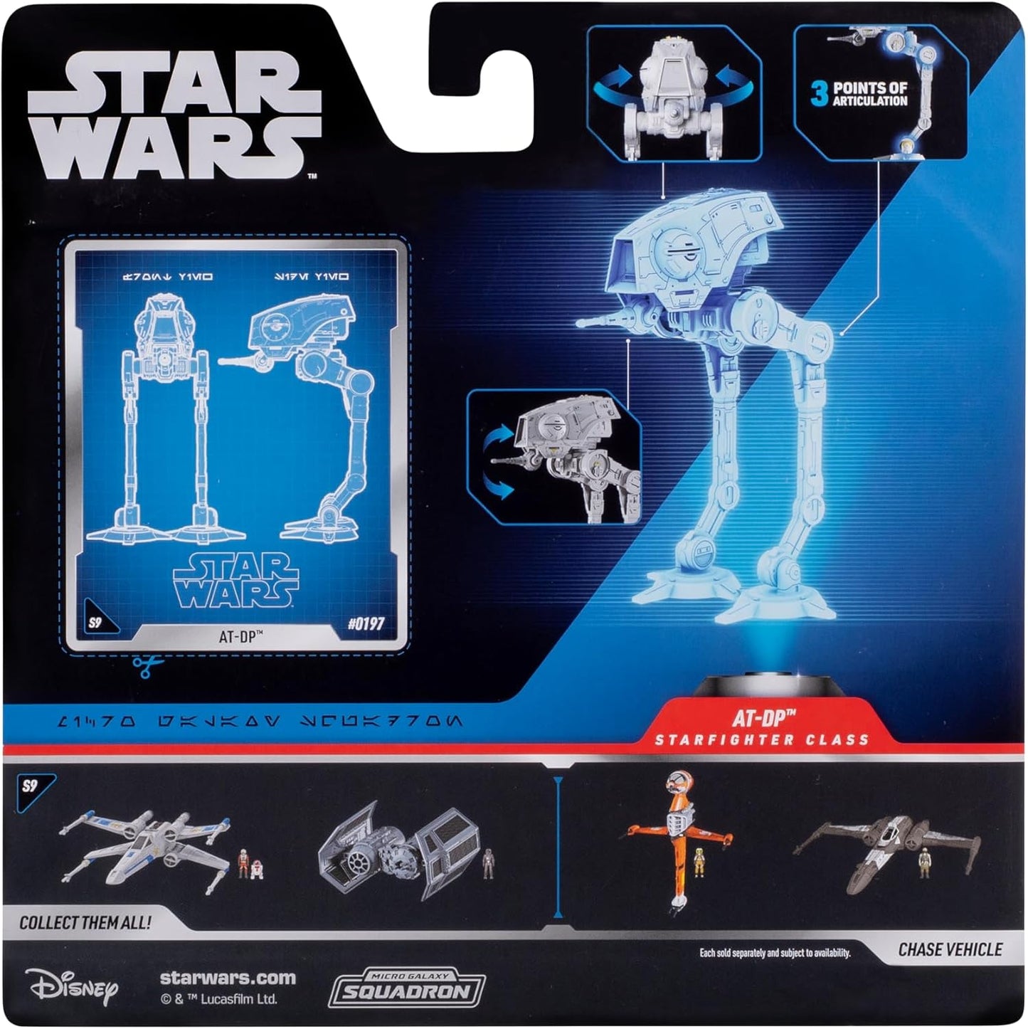 Star Wars Micro Galaxy Squadron AT-DP (Series 9)