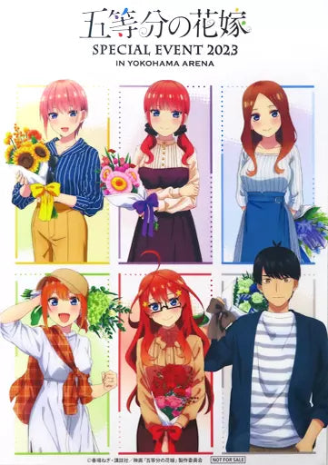 The Quintessential Quintuplets 2023 Yokohama Special Event A4 File Folder