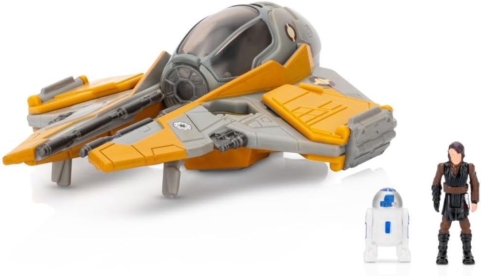 Star Wars Micro Galaxy Squadron Anakin Skywalker's Jedi Interceptor (Armada Edition)