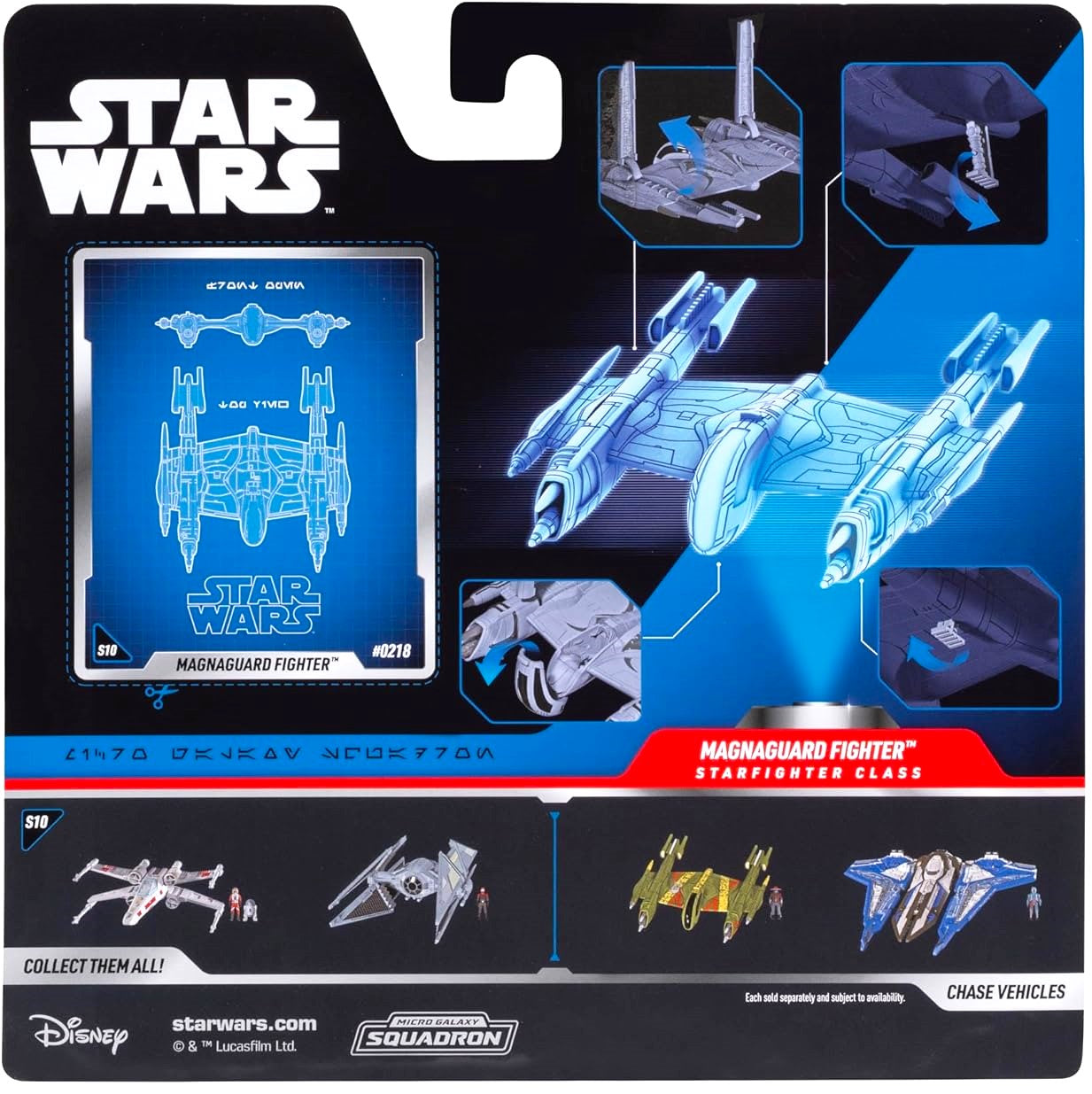 Star Wars Micro Galaxy Squadron Magnaguard Fighter (Series 10)