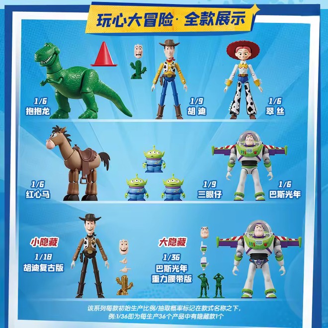 Blokees Toy Story Elite Version Series 1 - Friendship Quest (Sealed Case of 6)
