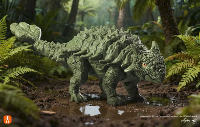 blokees jurassic world TS-02 ankylosaurus model kit plastic building blocks