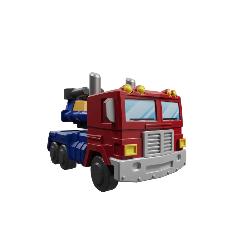blokees transformers defender class series 1 autobot leader optimus prime truck vehicle galaxy shining