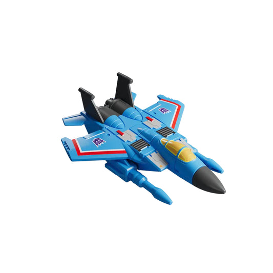 blokees transformers defender version decepticon thundercracker fighter jet model kit action figure