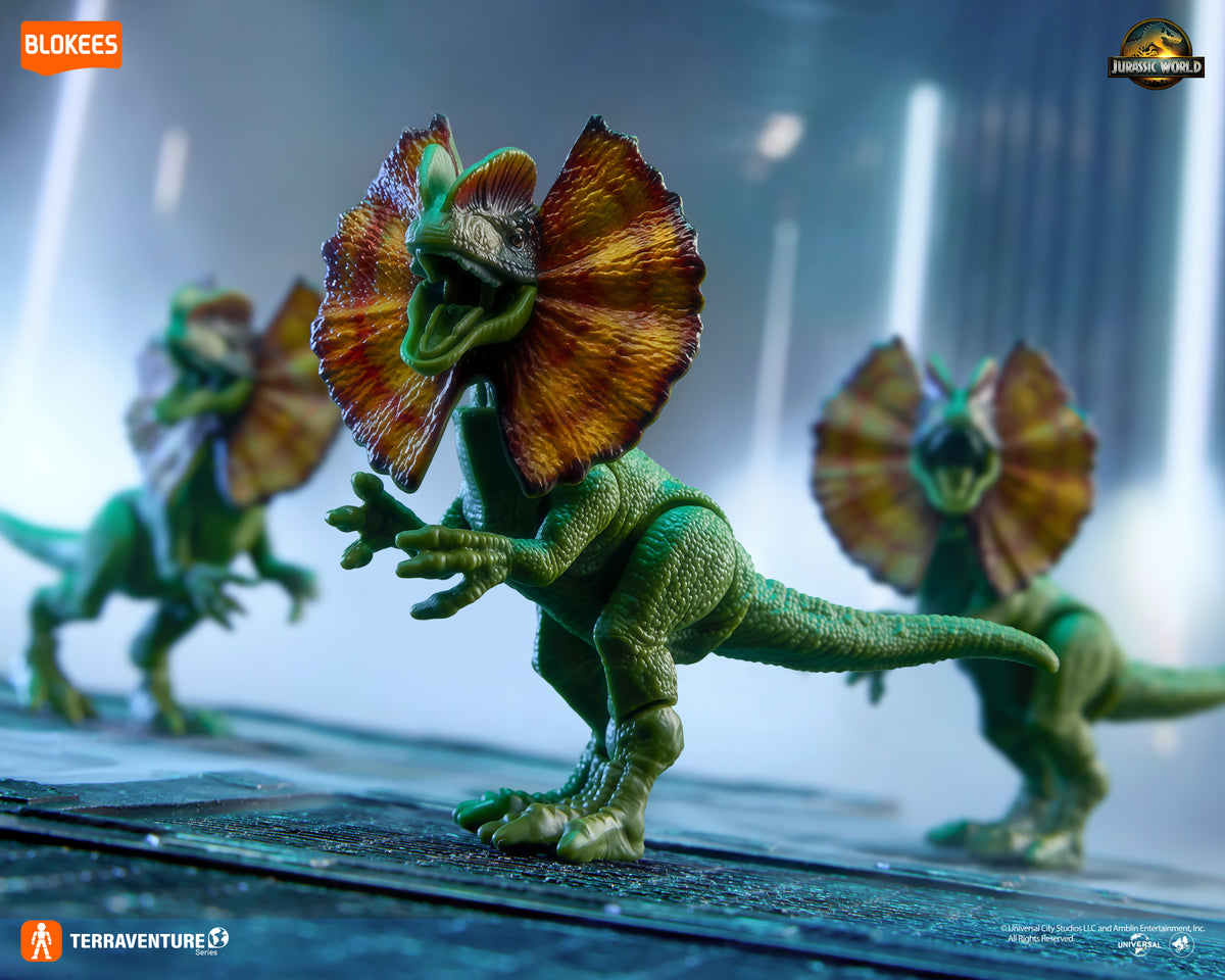 blokees model kit jurassic world terraventure series 3 dinosaur egg action figure dinosaur TS-D-30 dilophosaurus