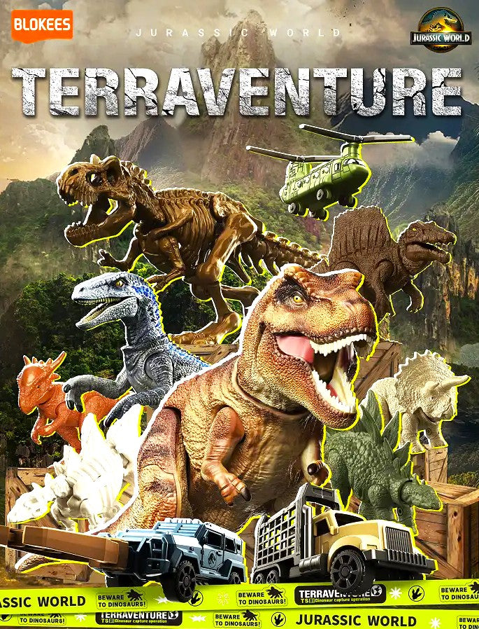 Blokees Jurassic World Terraventure Series 1 - Stegosaurus