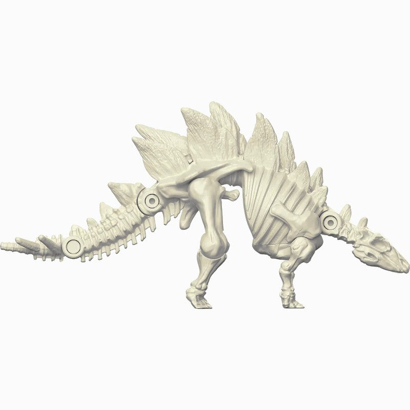 blokees jurassic world model kit stegosaurus skeleton series 1 dinosaur capture operation