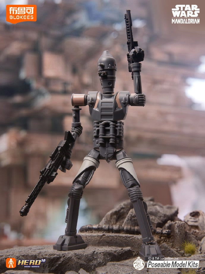 blokees star wars galaxy hero series 1 IG-11 model kit action figure the mandalorian
