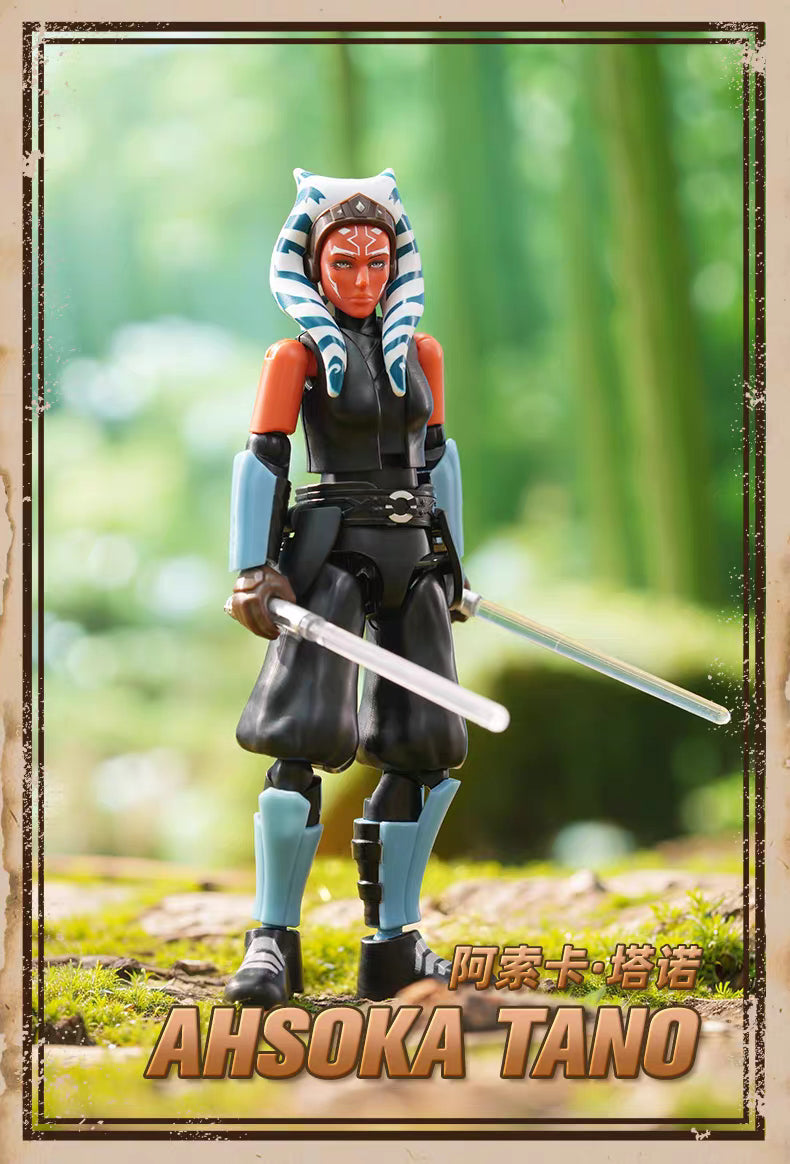blokees star wars galaxy hero series 1 ahsoka tano model kit action figure the mandalorian