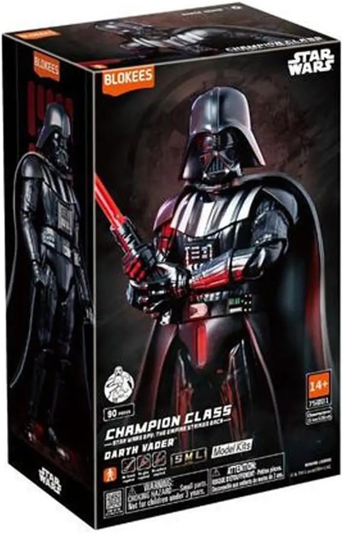 blokees star wars darth vader champion class figure model kit empire strikes back english version