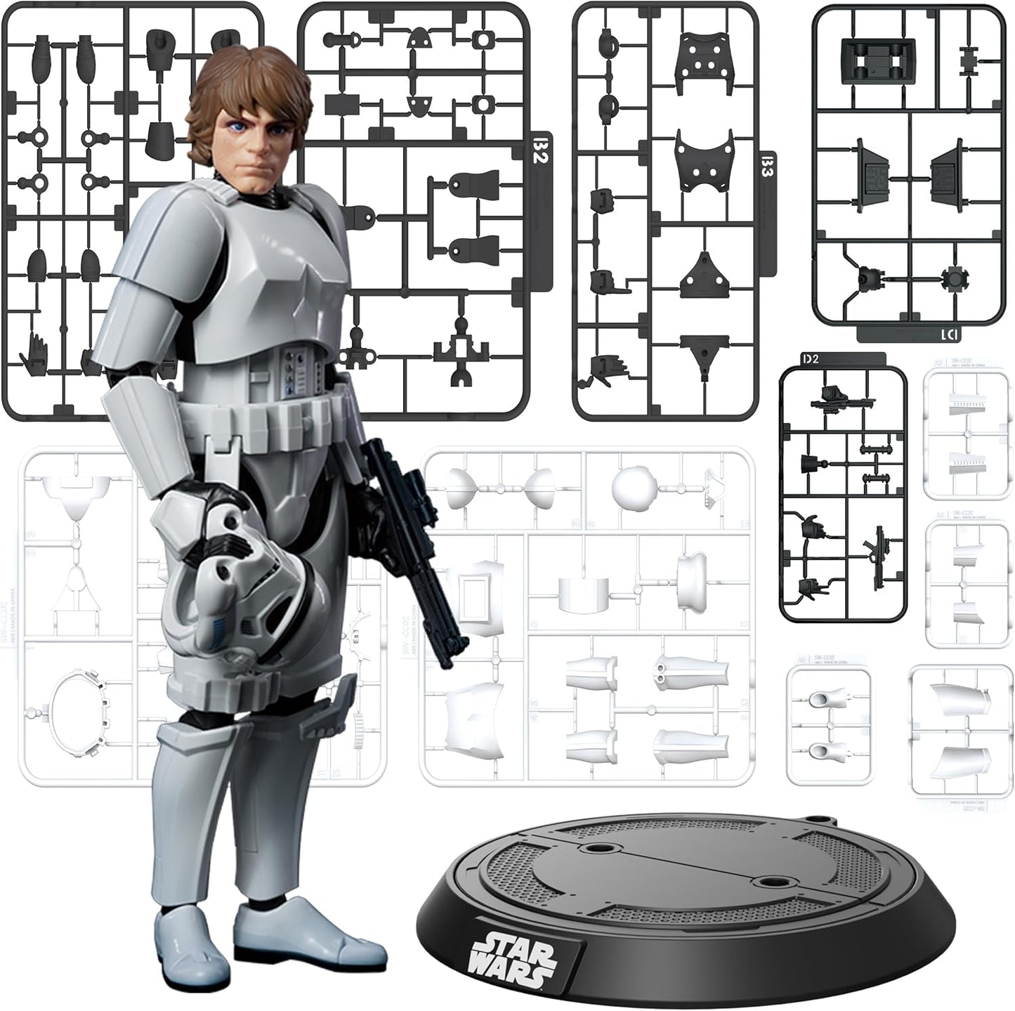 Blokees Star Wars Luke Skywalker Stormtrooper Disguise Model Kit CC04 (English Version Champion Class)