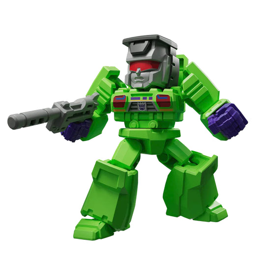 blokees transformers model kit defender class series 2 overthrow decepticon bonecrusher robot constructicon devastator