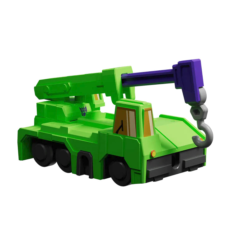 blokees transformers model kit action figure defender class series vol 2 overthrow decepticon hook constructicon vehicle