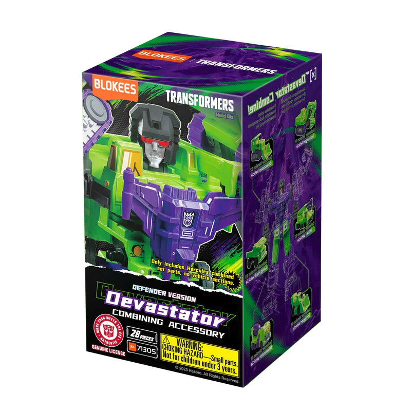 blokees 71305 transformers decepticon devastator combining accessory model kit defender class