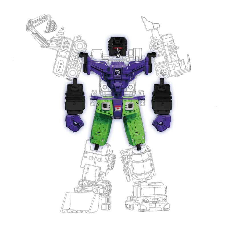 Blokees Transformers Defender Class - Devastator Combining Accessory Kit