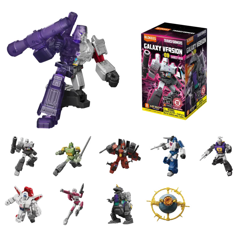Blokees Transformers Galaxy Version Vol. 9 - Decepticon Trypticon