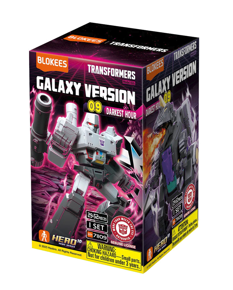 Blokees Transformers Galaxy Version Vol. 9 - Decepticon Trypticon