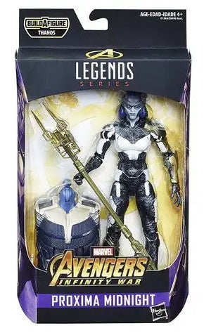 marvel legends hasbro collectible 1/12 action figure 6 inch build a figure thanos black order proxima midnight avengers infinity war