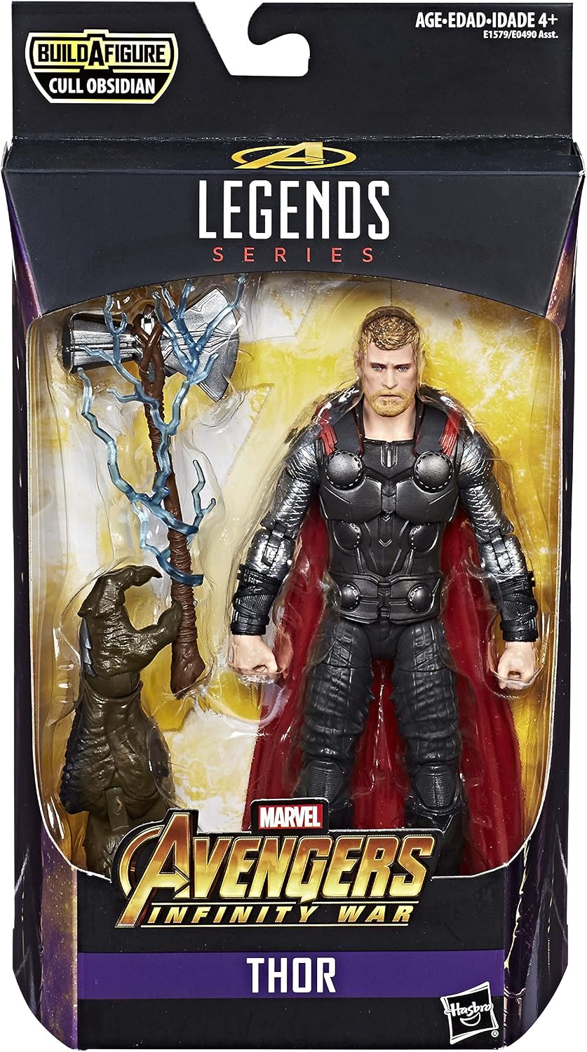 hasbro marvel legends avengers infinity war wakanda thor stormbreaker 1:12 action figure 