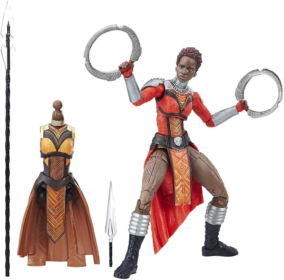 Marvel Legends Series MCU Nakia (Black Panther Film - Build a Figure Okoye)