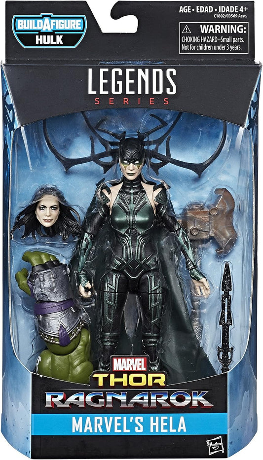 hasbro marvel legends thor ragnarok 1:12 action figure MCU hela hulk build a figure sakaar 