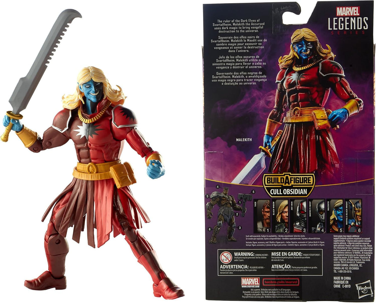 Marvel Legends Series Malekith (Build a Figure Cull Obsidian)