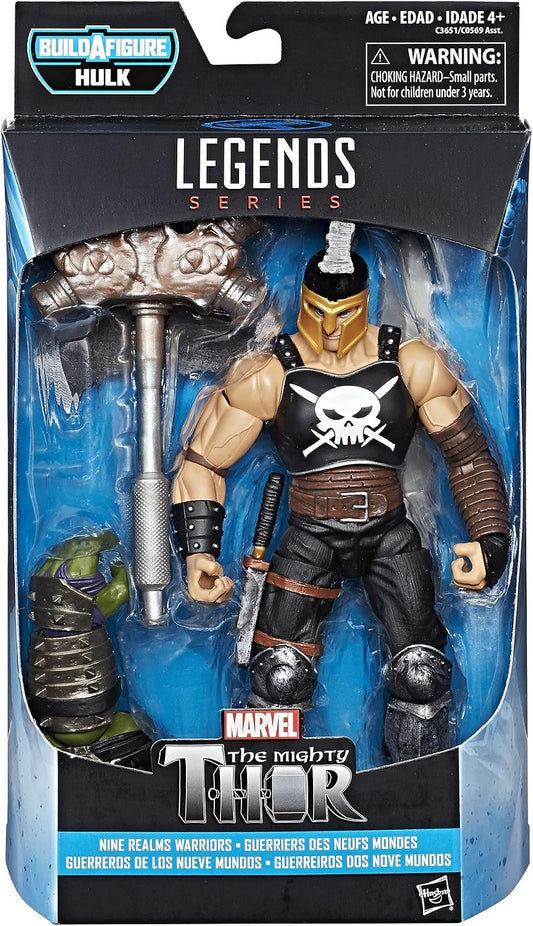 hasbro marvel legends 1/12 action figure mcu build a figure gladiator hulk asgard nine realms warrior ares mighty thor
