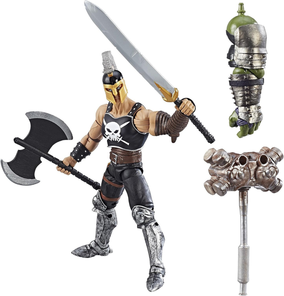 Marvel Legends Series Nine Realms Warrior Ares (Build a Figure Gladiator Hulk)