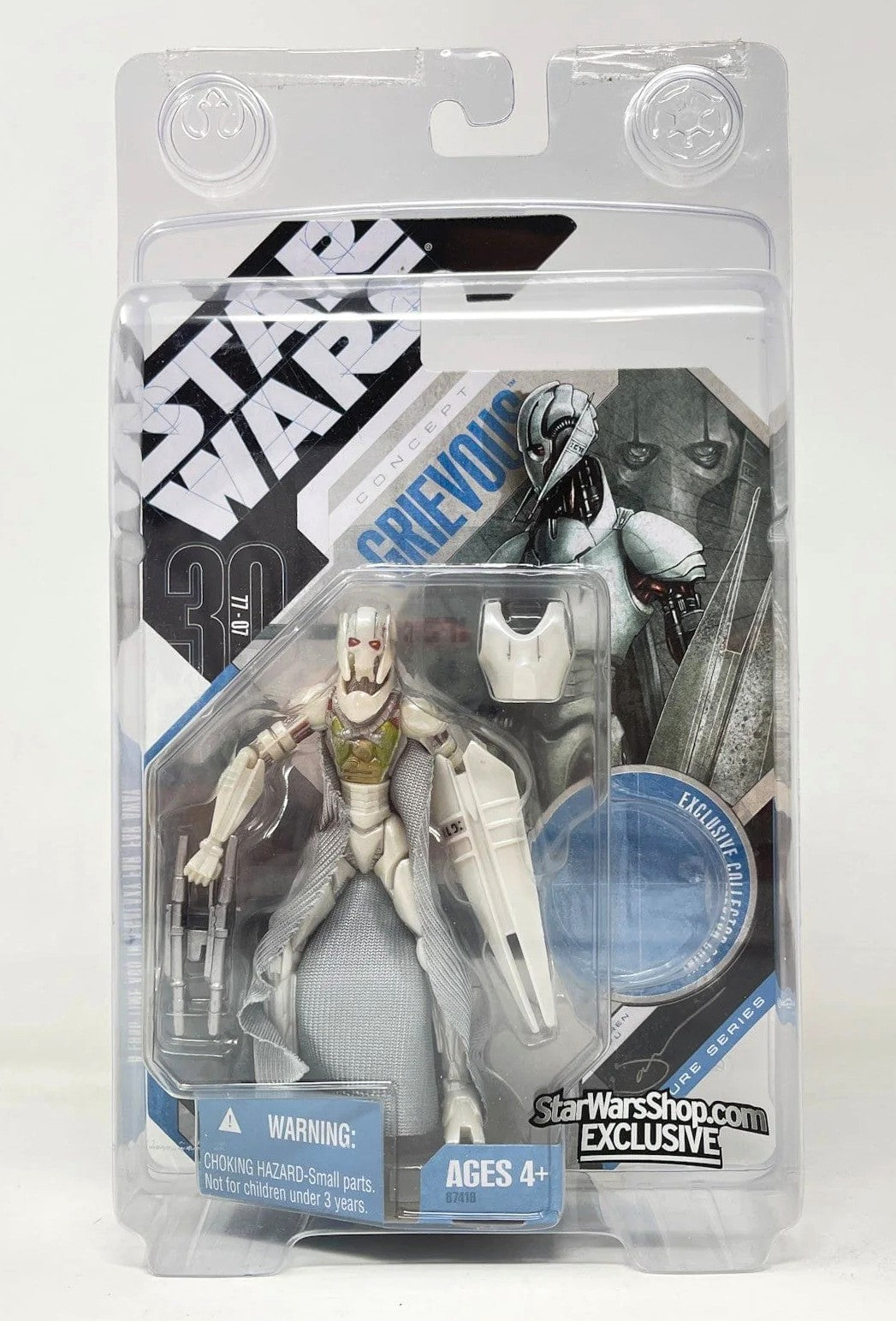 hasbro star wars concept grievous action figure star shop exclusive revenge of the sith expanded universe 