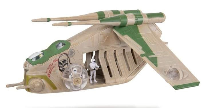 Star Wars Micro Galaxy Squadron Republic LAAT (Green - Separatist Nightmare)