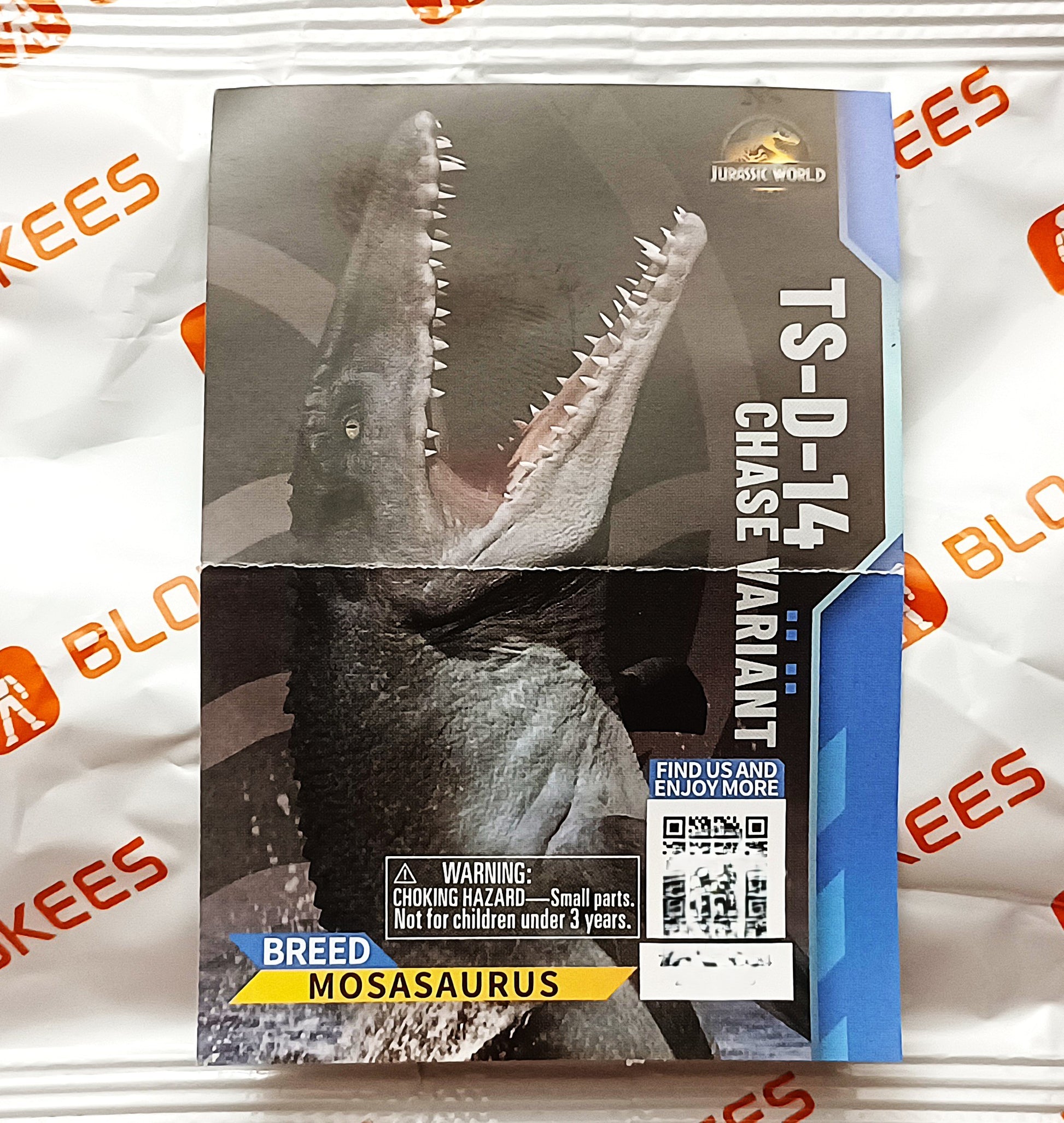 blokees jurassic world terraventure series 2 mosasaurus chase d-14 model kit action figure walmart exclusive