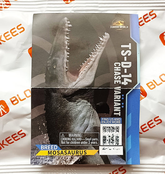 blokees jurassic world terraventure series 2 mosasaurus chase d-14 model kit action figure walmart exclusive