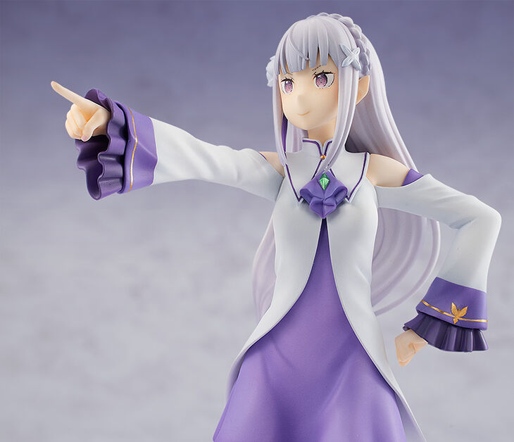 Kadokawa LIGHT Collection Emilia (Re:Zero) 6.5 inch Figure