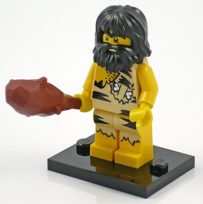 lego plastic building blocks minifigures collection 8683 series 1 caveman