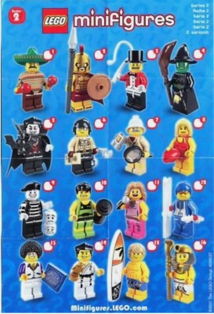 Lego 8684 Lego Minifigures Collection - Circus Ringmaster (Series 2)