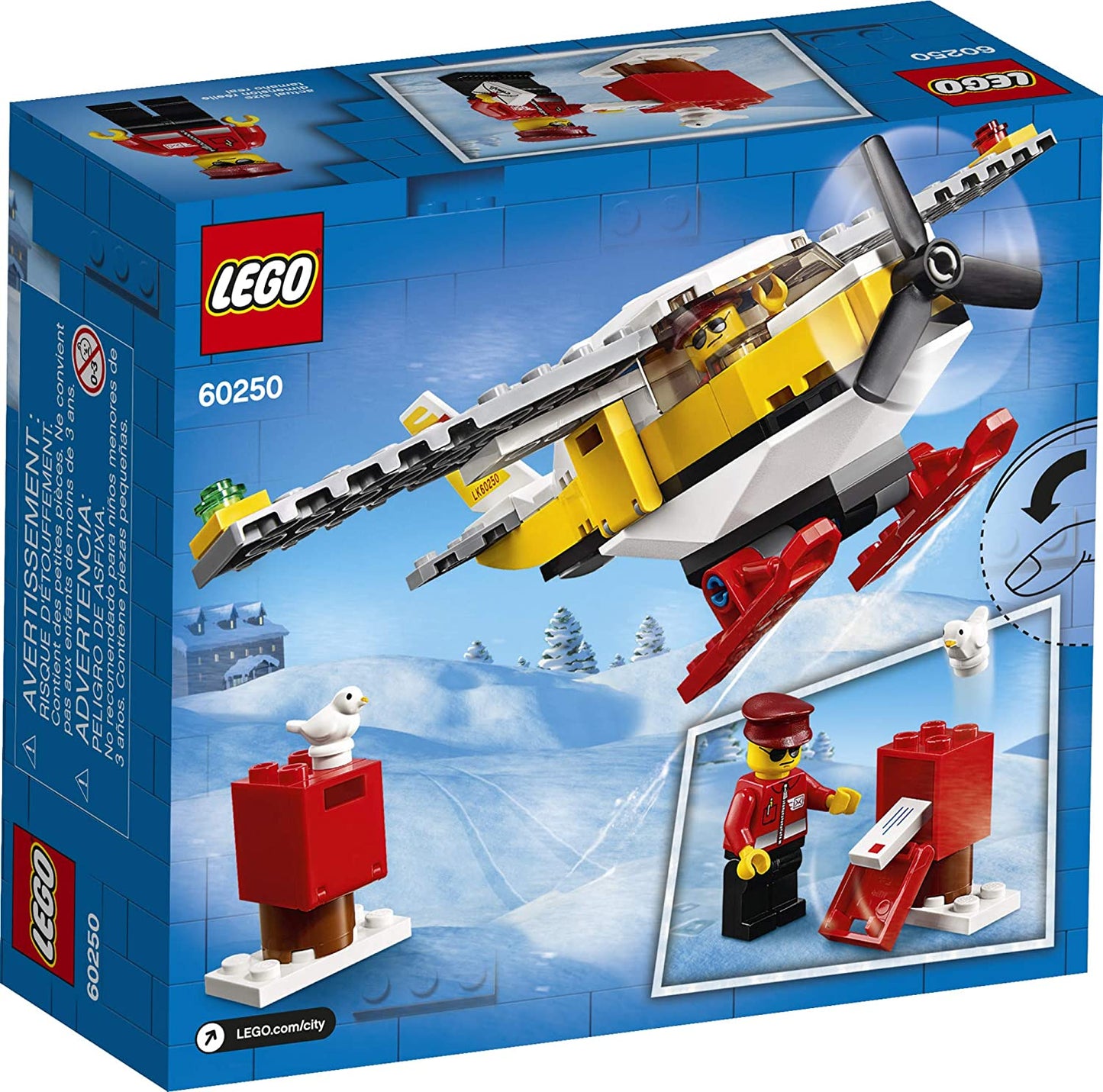 Lego City 60250 Mail Plane