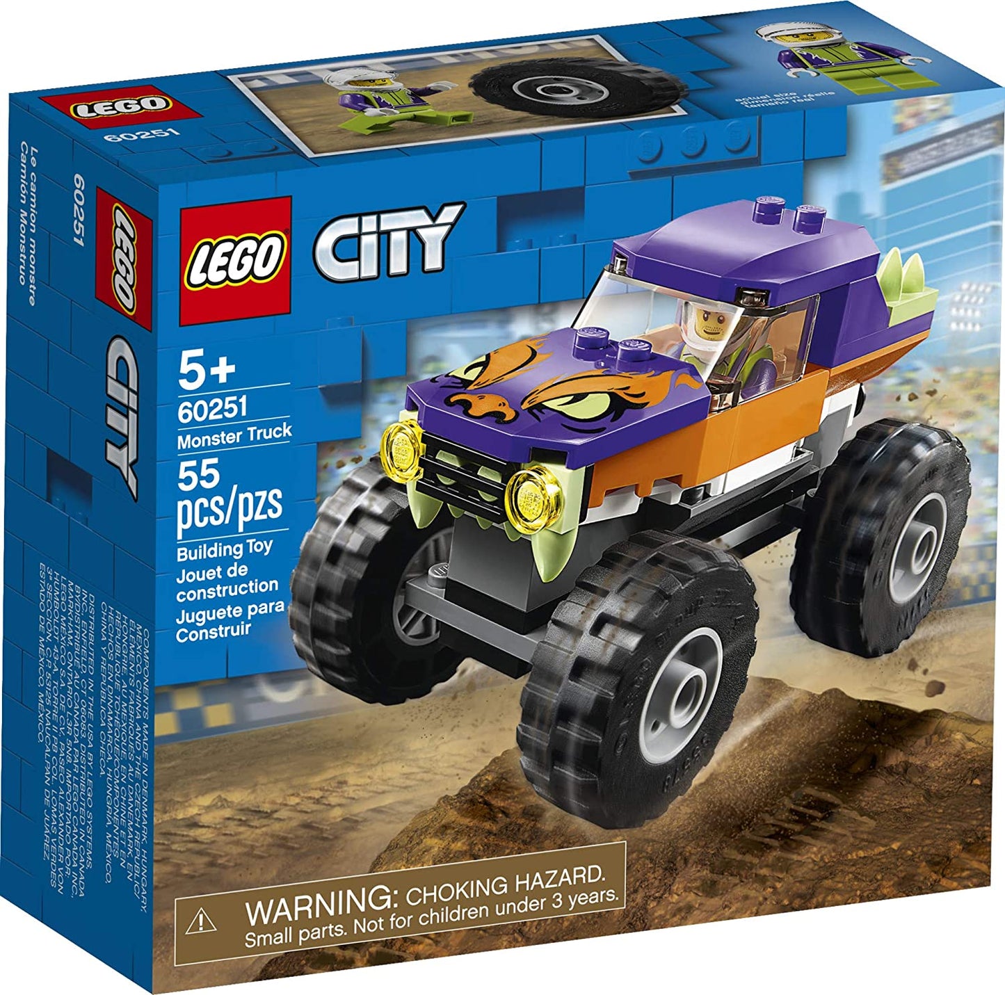 lego city 60251 monster truck minifigure