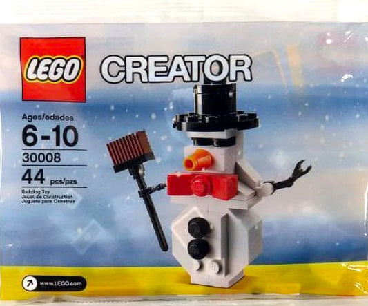 lego christmas creator 30008 seasonal snowman polybag