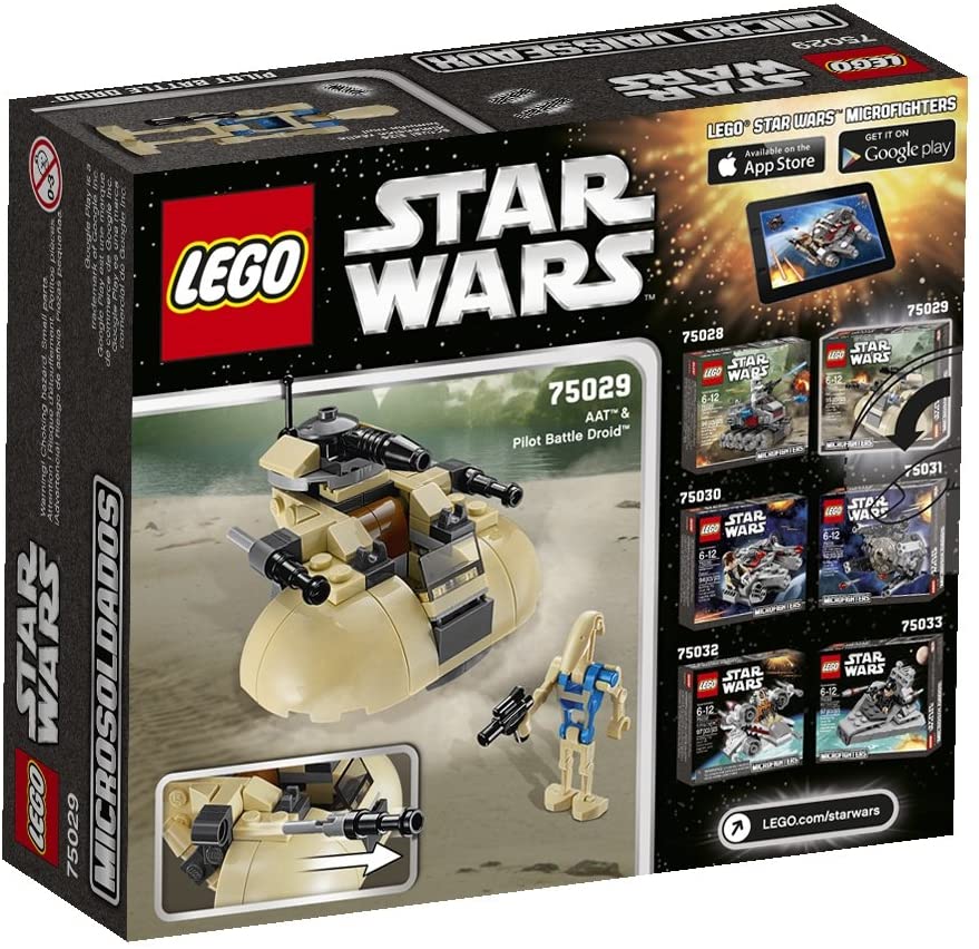 Lego Star Wars 75029 Microfighters AAT