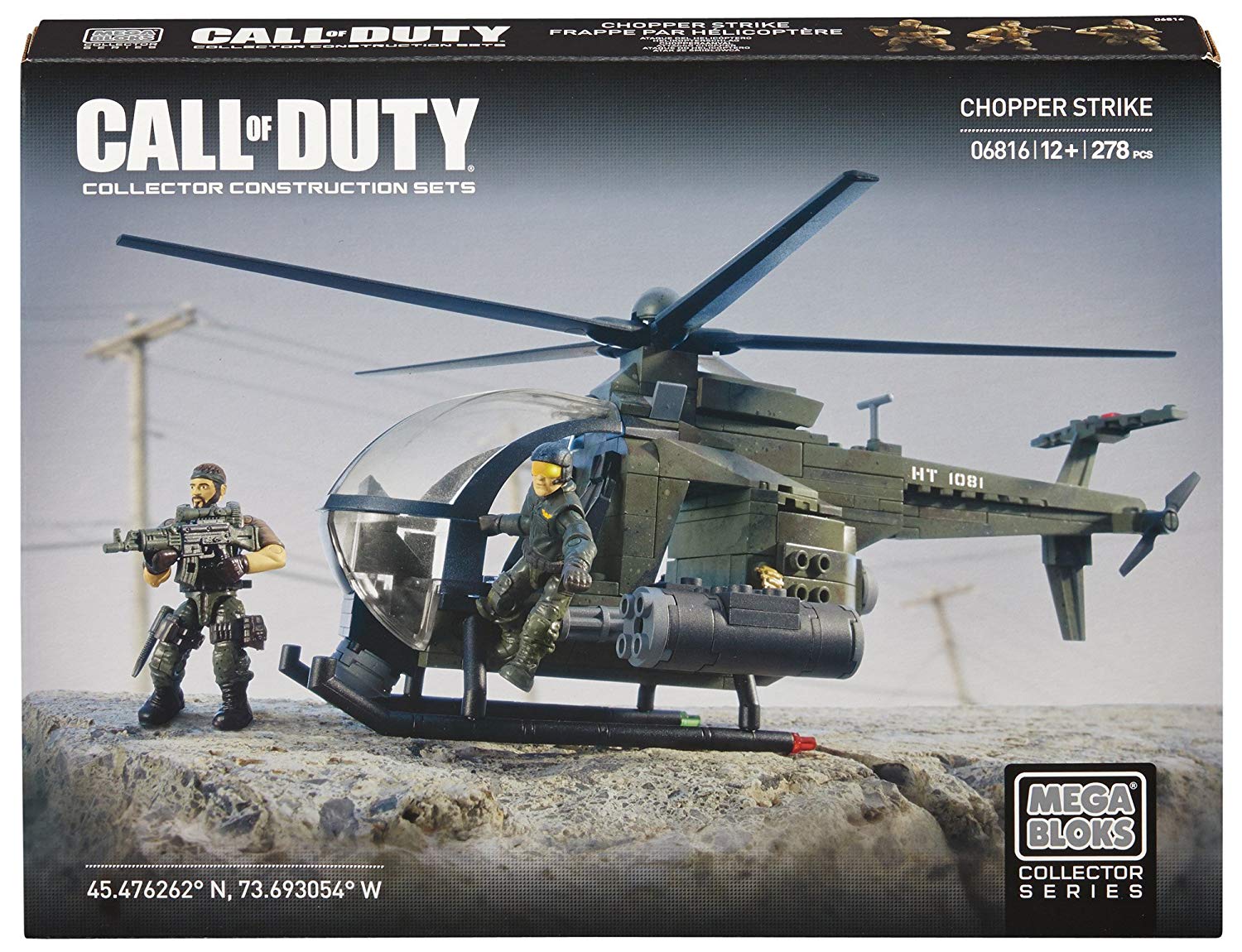 call of duty mega bloks little bird chopper
