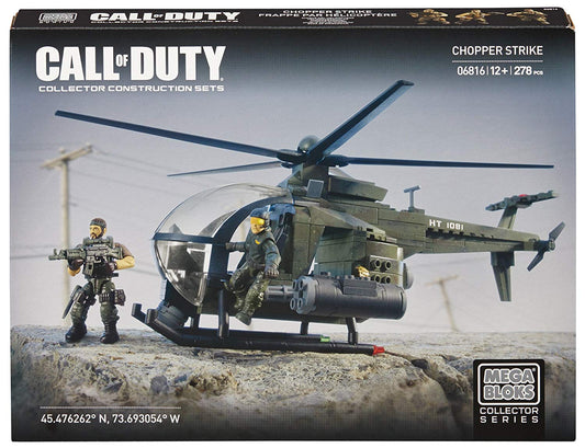 call of duty mega bloks little bird chopper