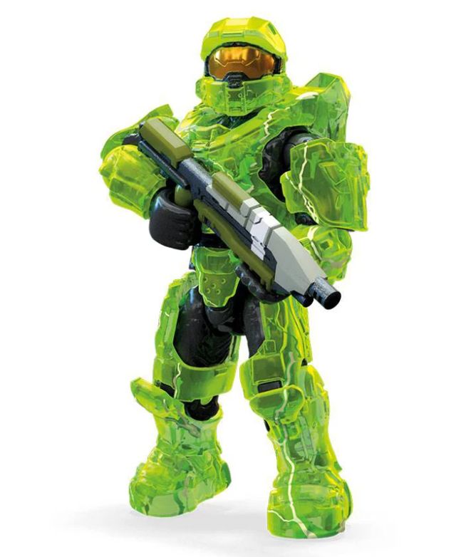 Mega Construx HALO Heroes / Pro - Master Chief (Overshield | Series 8)